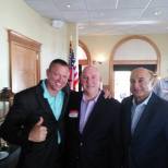 With Developer Jerry Starkey and Fred Pezeshkan