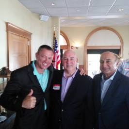 With Developer Jerry Starkey and Fred Pezeshkan